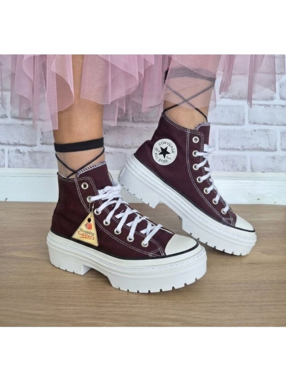 ❤️Converse Chuck Taylor Lugged Heel Platform Hi 7.5 Women Shoes Sneakers A09401C